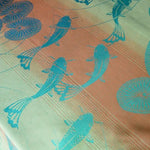Koi Carp Fabric Piece by Oscha Fabric