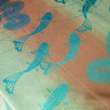 Koi Carp Fabric Piece by Oscha Fabric