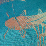 Koi Carp Fabric Piece by Oscha - FabricLittle Zen One1111145162