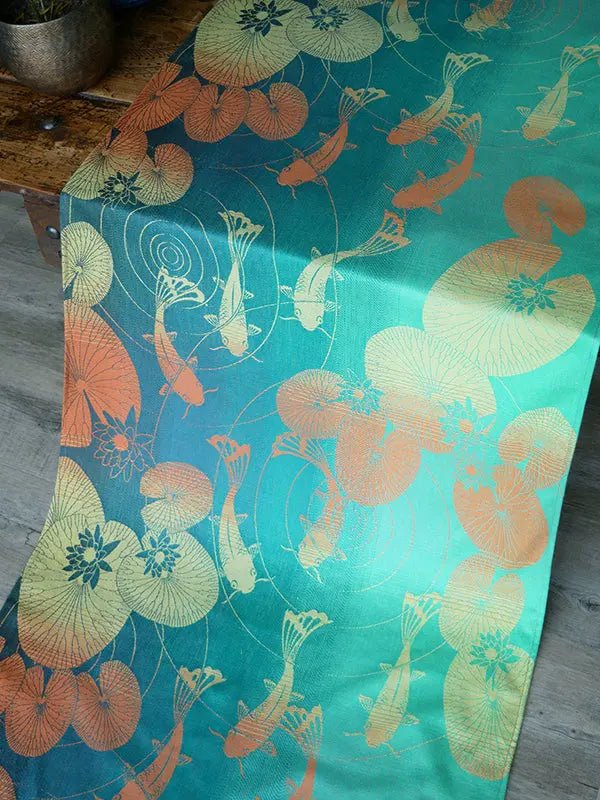 Koi Carp Woven Wrap by Oscha - Woven WrapLittle Zen One1111145156