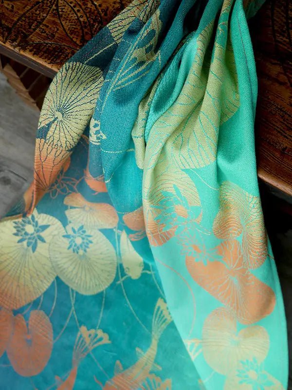 Koi Carp Woven Wrap by Oscha - Woven WrapLittle Zen One1111145156