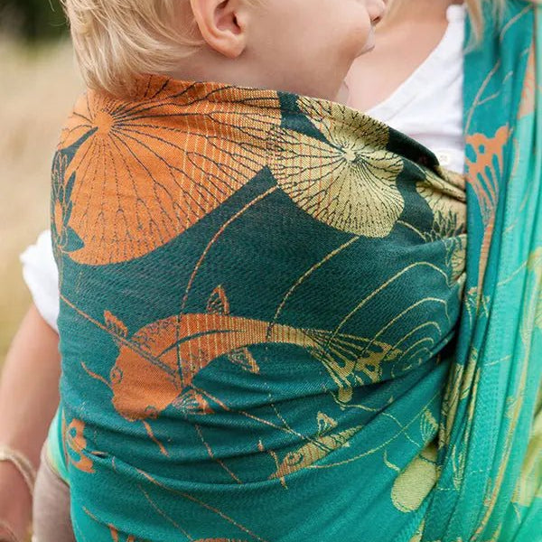 Koi Carp Woven Wrap by Oscha - Woven WrapLittle Zen One1111145156