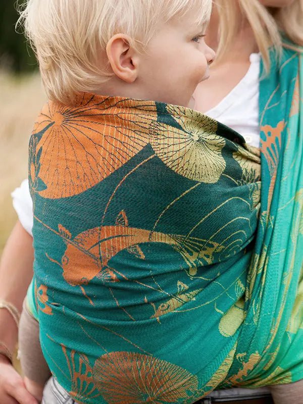 Koi Carp Woven Wrap by Oscha - Woven WrapLittle Zen One1111145156