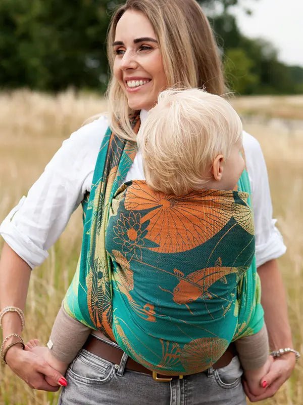 Koi Carp Woven Wrap by Oscha - Woven WrapLittle Zen One1111145156