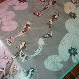 Koi Macaron Fabric Piece by Oscha Fabric