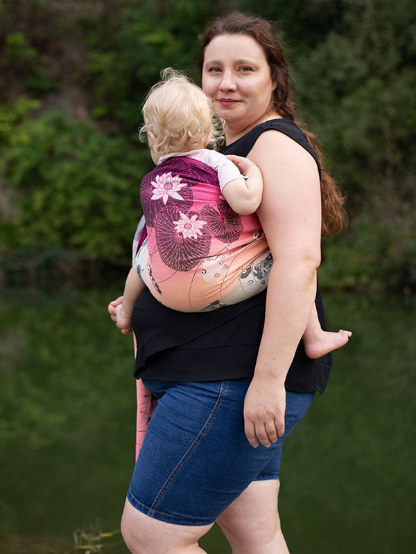 Koi Macaron Ring Sling by Oscha Oscha at Little Zen One