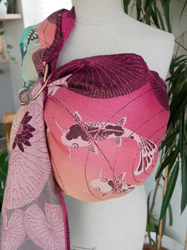 Koi Macaron Ring Sling by Oscha Oscha at Little Zen One