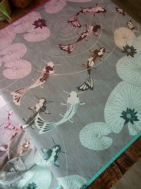 Koi Macaron Woven Wrap