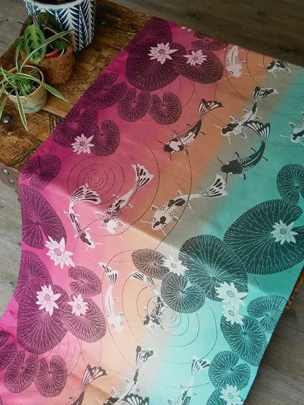 Koi Macaron Woven Wrap by Oscha - Woven WrapLittle Zen One111136762