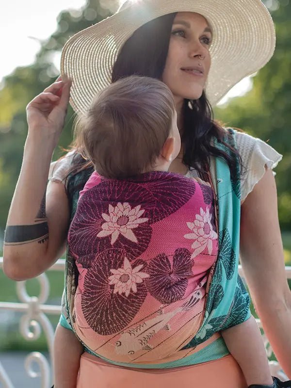 Koi Macaron Woven Wrap by Oscha - Woven WrapLittle Zen One111136762