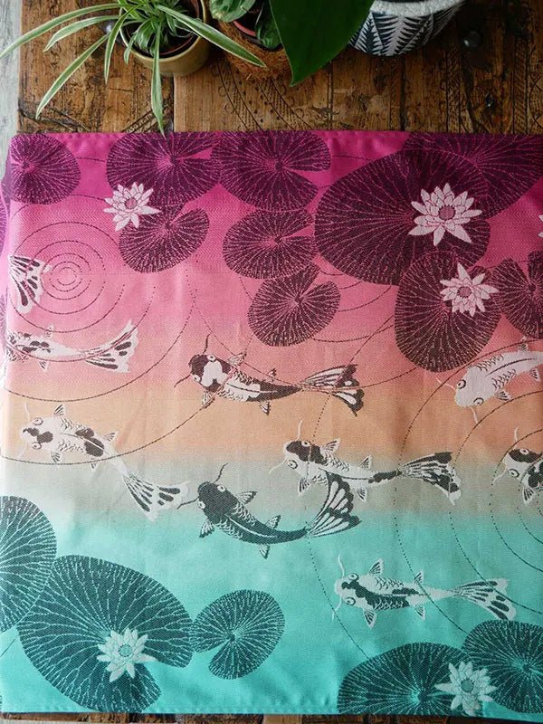 Koi Macaron Woven Wrap by Oscha - Woven WrapLittle Zen One111136762