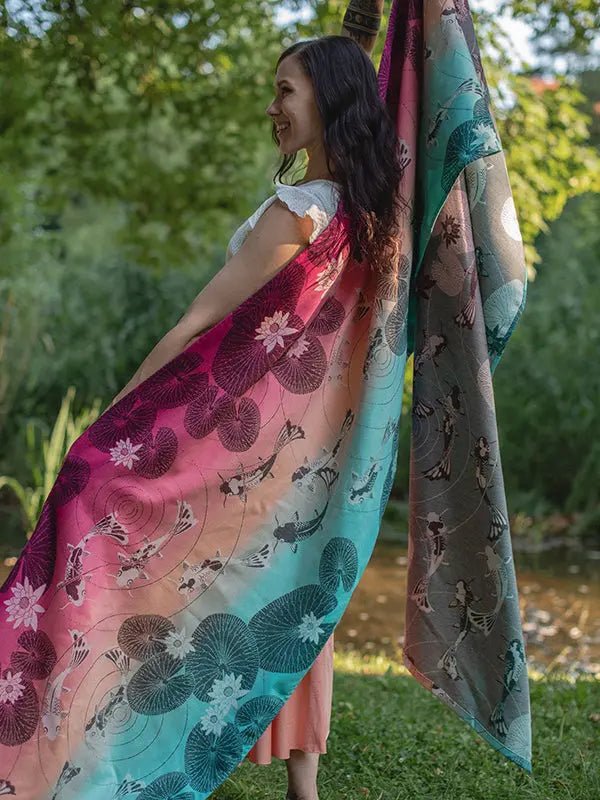 Koi Macaron Woven Wrap by Oscha - Woven WrapLittle Zen One111136762