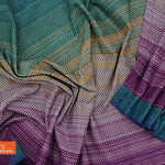 Kokiri cuervo double weft Woven Wrap by Girasol Girasol at Little Zen One