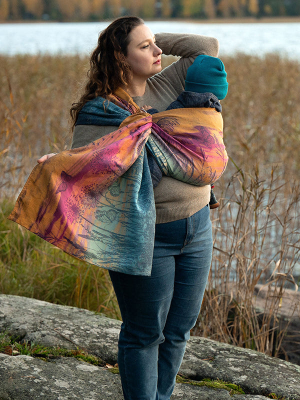 Lèana Abigail Ring Sling by Oscha Oscha at Little Zen One