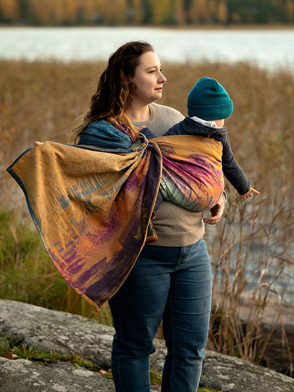 Lèana Abigail Ring Sling by Oscha Oscha at Little Zen One