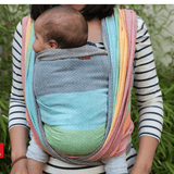 Light Rainbow Woven Wrap