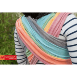 Light Rainbow Woven Wrap