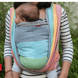 Light Rainbow Woven Wrap by Girasol - Woven WrapLittle Zen One83898448
