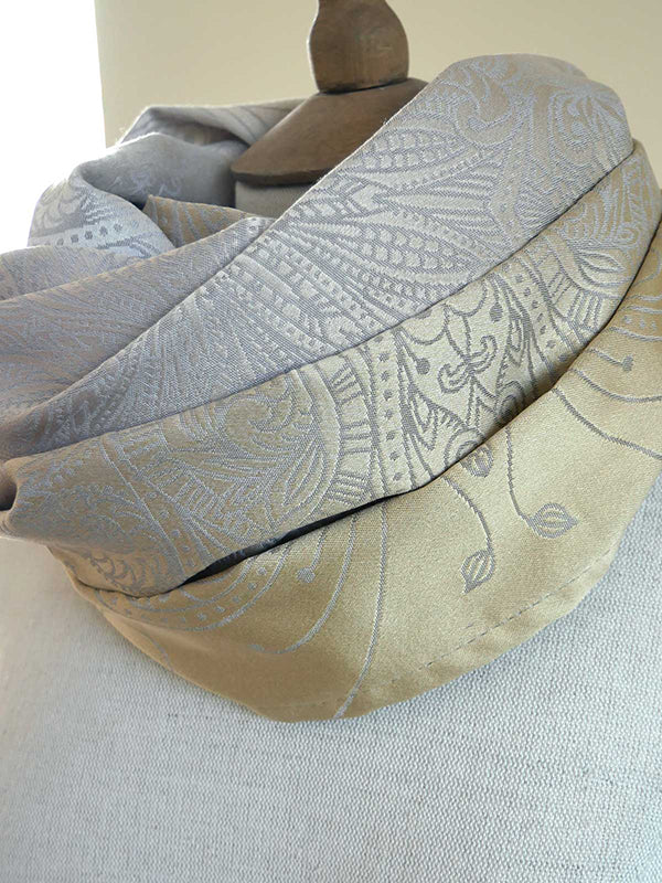 Lilika Diana Infinity Loop Scarf by Oscha Oscha at Little Zen One