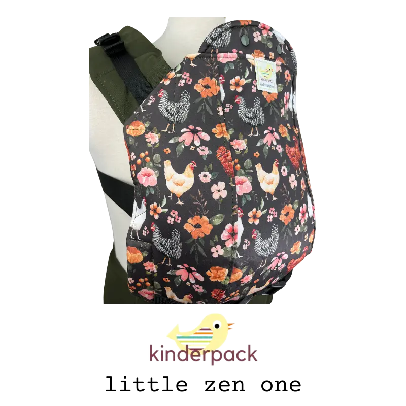 Little Zen One x Kinderpack Chickens Baby Carrier Deposit Kinderpack