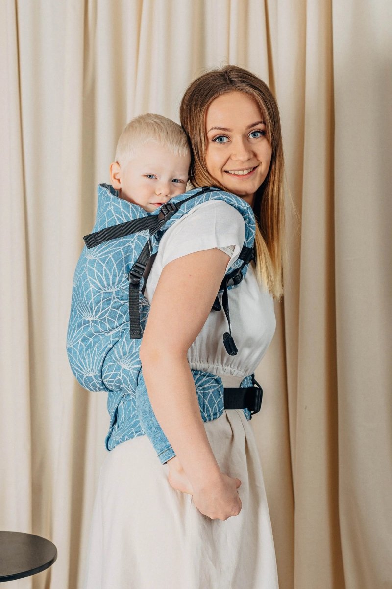 Lotus Blue LennyPreschool by LennyLamb - Buckle CarrierLittle Zen One48734288