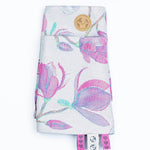 Magnolia Drool Pads & Reach Straps by LennyLamb - Baby Carrier AccessoriesLittle Zen One5907557704069