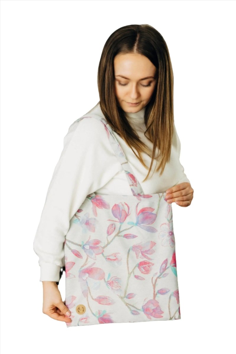 Magnolia Shopping Bag by LennyLamb Bags