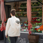 Mamalila Basel Off White Fleece Maternity and Babywearing Jacket Babywearing