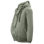 Mamalila Boston Agave Maternity and Babywearing Jacket Babywearing Outerwear