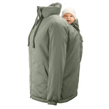 Mamalila Boston Agave Maternity and Babywearing Jacket Babywearing Outerwear