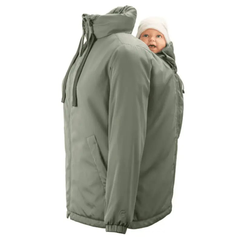 Mamalila Boston Agave Maternity and Babywearing Jacket Babywearing Outerwear