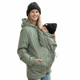 Mamalila Boston Agave Maternity and Babywearing Jacket Babywearing Outerwear