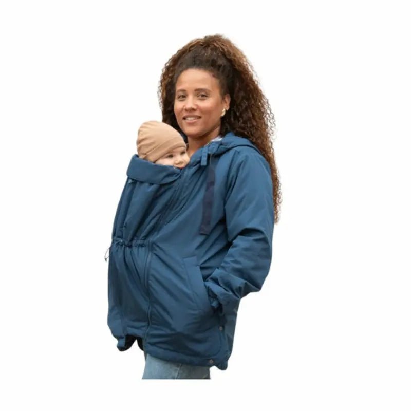 Mamalila Boston Navy Maternity and Babywearing Jacket Babywearing Outerwear
