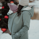 Mamalila Cosy Allrounder Agave Softshell Maternity and Babywearing Jacket - Babywearing OuterwearLittle Zen One35023440