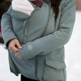 Mamalila Cosy Allrounder Agave Softshell Maternity and Babywearing Jacket - Babywearing OuterwearLittle Zen One35023440