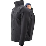 Mamalila Explorer Black Babywearing Jacket for Men Babywearing Outerwear