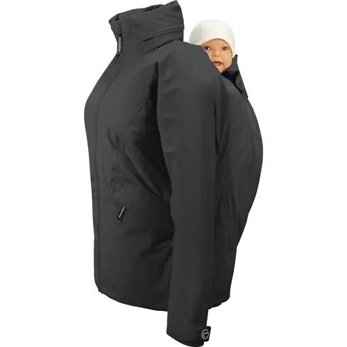 Mamalila Explorer Black Maternity and Babywearing Jacket Babywearing Outerwear
