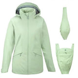 Mamalila Explorer Mint Maternity and Babywearing Jacket - Babywearing OuterwearLittle Zen One4251054515217