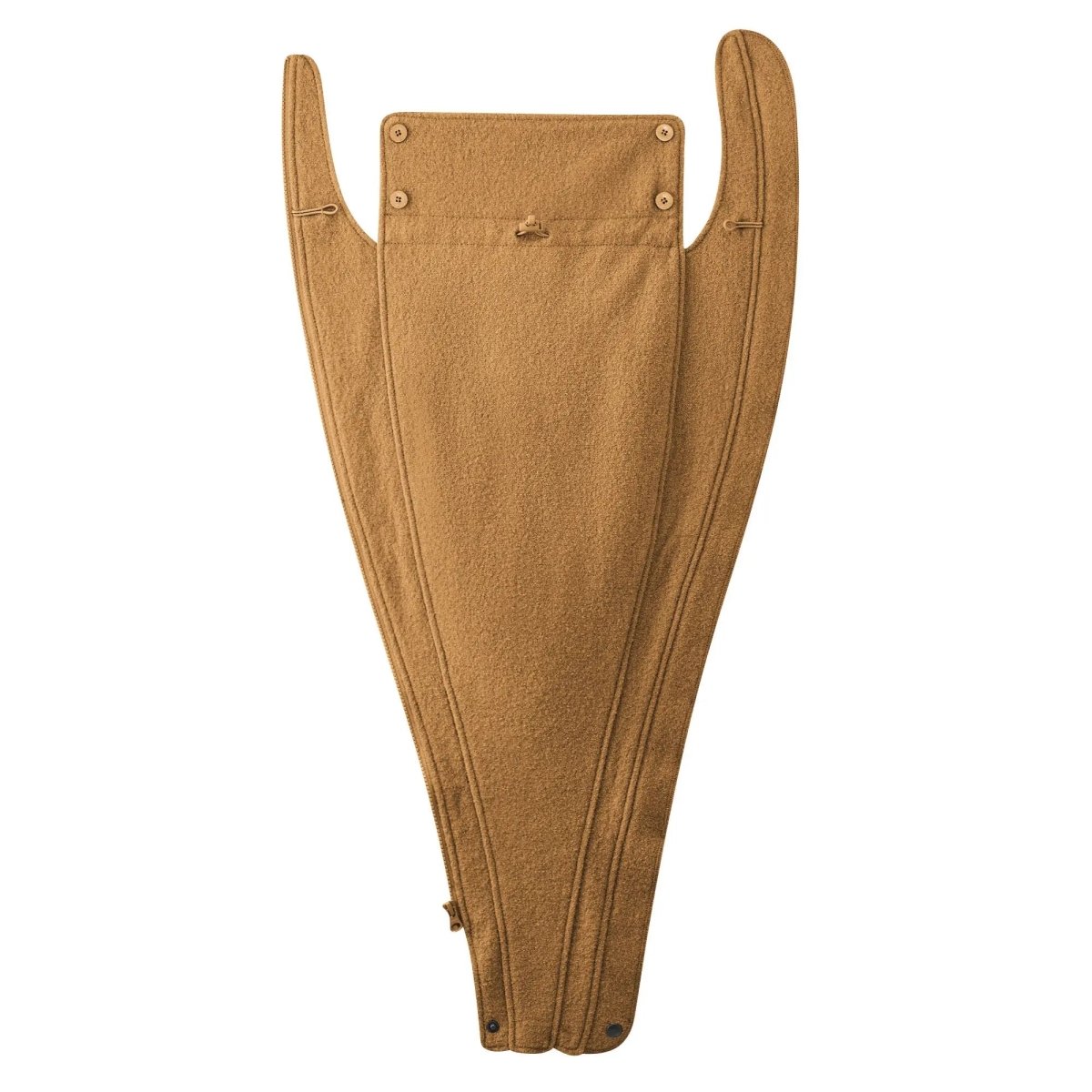 Mamalila Oslo Camel Maternity and Babywearing Wool Coat - Babywearing OuterwearLittle Zen One4251054514388