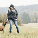Mamalila Winterfriend Black Maternity and Babywearing Jacket Babywearing