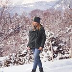 Mamalila Winterfriend Black with Berry Maternity and Babywearing Jacket - Babywearing OuterwearLittle Zen One55055952