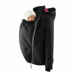 Mamalila Winterfriend Black with Berry Maternity and Babywearing Jacket - Babywearing OuterwearLittle Zen One55055952