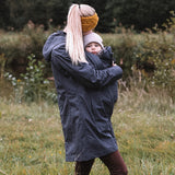 Mamalila Berlin Navy Coat for Maternity + Babywearing Mamalila at Little Zen One