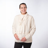 Mamalila Basel Off-White Fleece Maternity and Babywearing Jacket