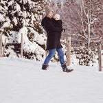 Mamalila Vienna Anthracite Grey Maternity and Babywearing Wool Coat Mamalila at Little Zen One