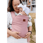 Mauve Versa Baby Carrier by Happy Baby Buckle Carrier