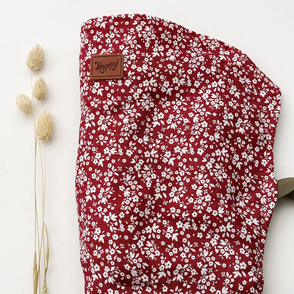 Merlot Bloom Desert Tan Toddler Onbuhimo by Happy Baby Onbuhimo