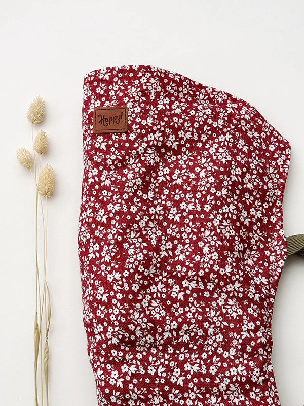 Merlot Bloom Desert Tan Toddler Onbuhimo by Happy Baby Onbuhimo