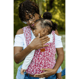 Merlot Bloom Desert Tan Versa Baby Carrier by Happy Baby Happy Baby at Little Zen One