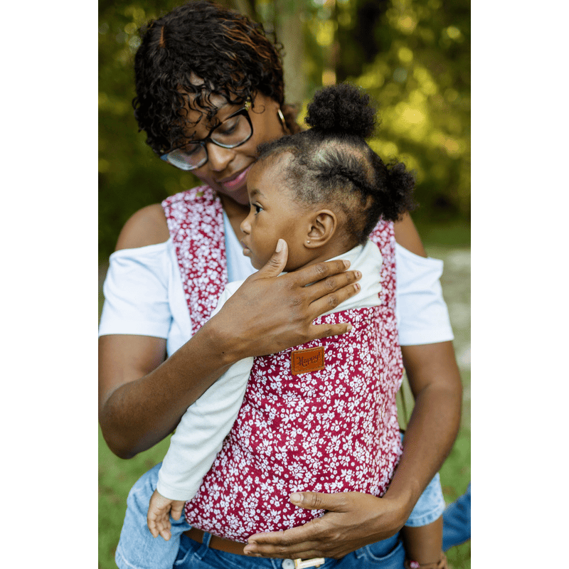 Merlot Bloom Desert Tan Versa Baby Carrier by Happy Baby Happy Baby at Little Zen One